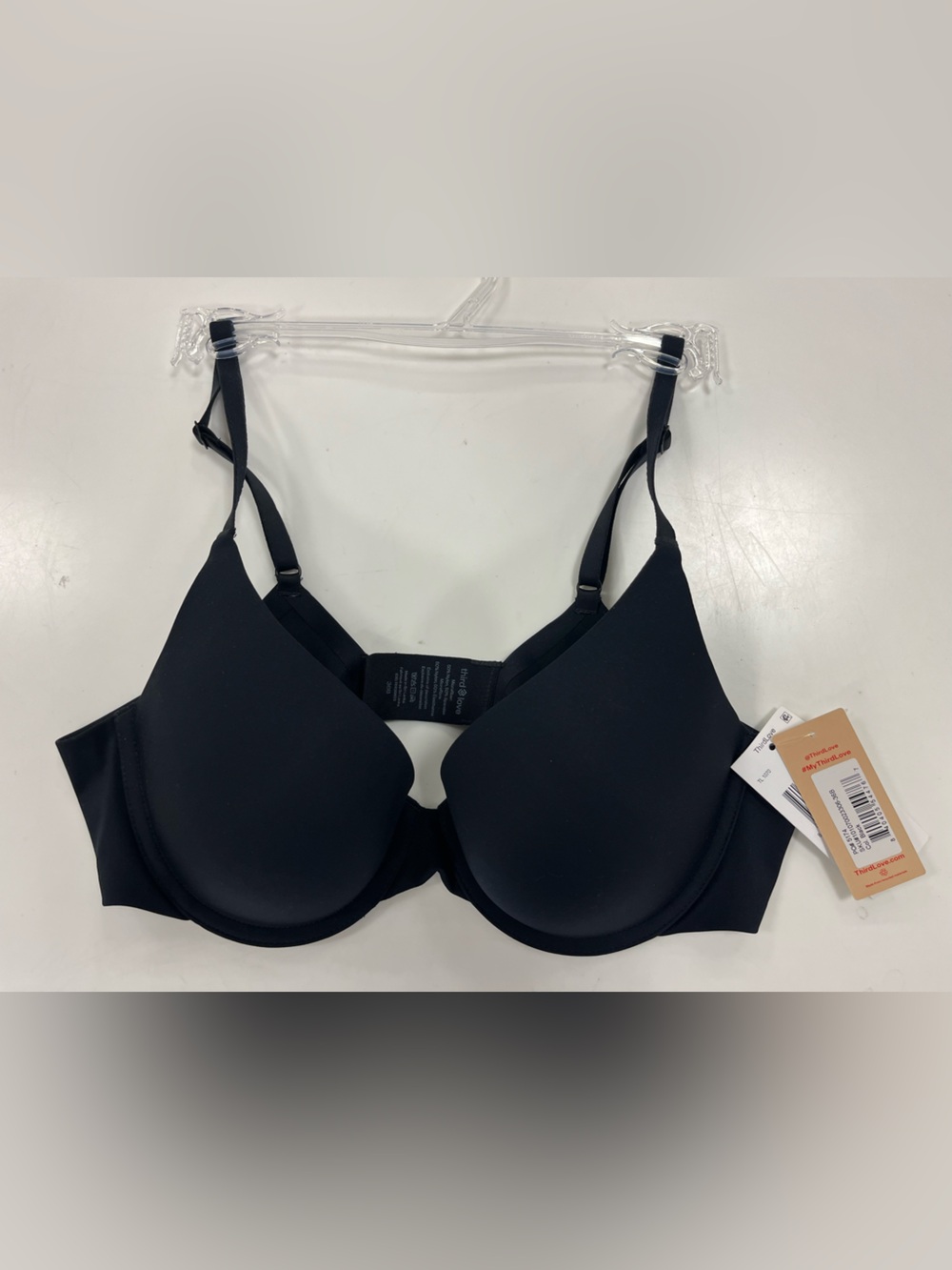 ThirdLove Black Seamless T-Shirt Bra